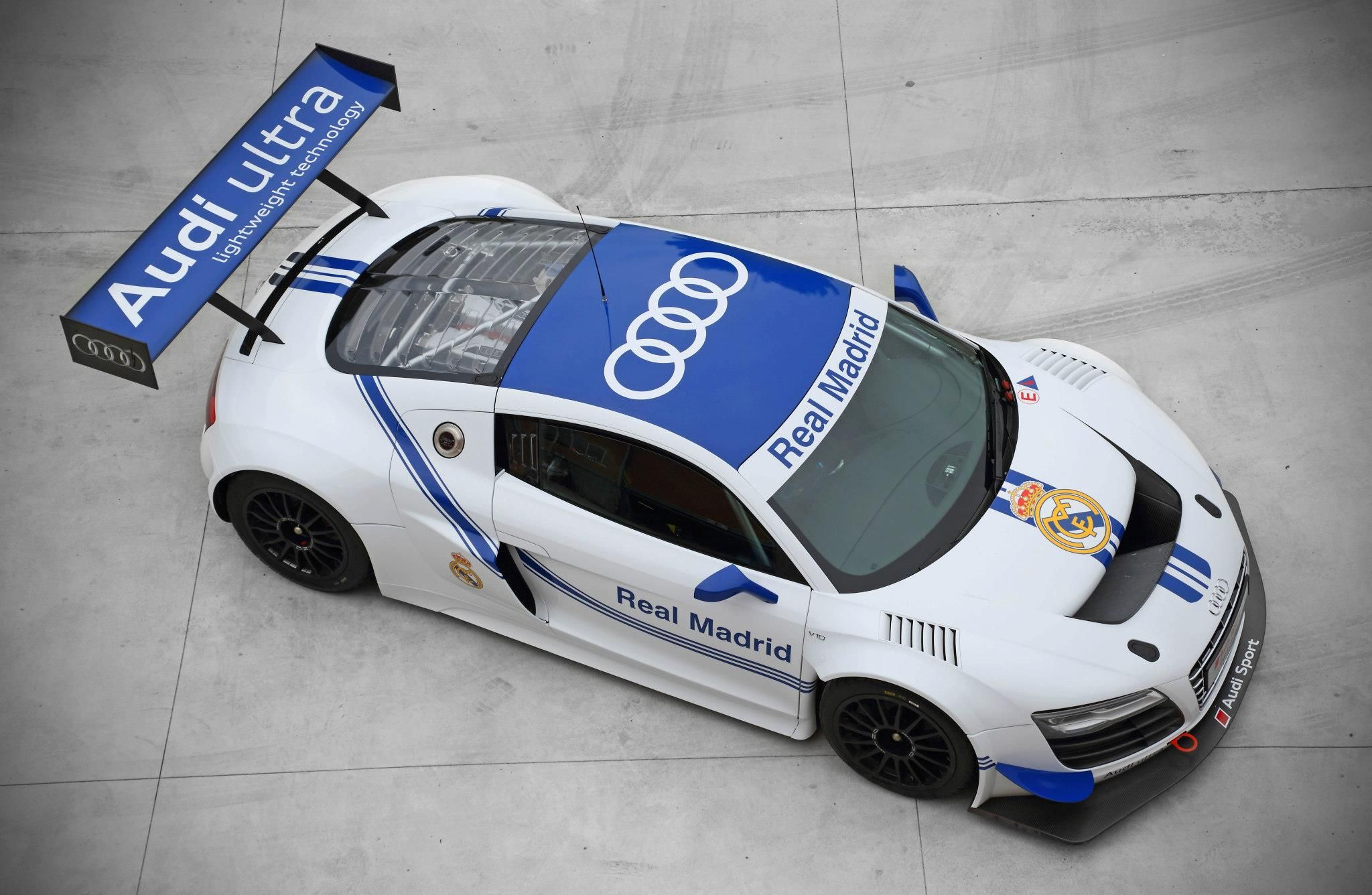 2013 Audi R8 LMS Real Madrid Edition