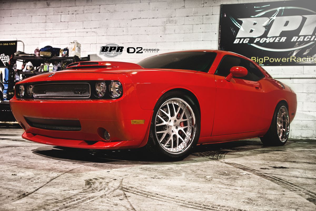 2013 Dodge Challenger SRT8 by Big Power Racing and D2Forged Wheels