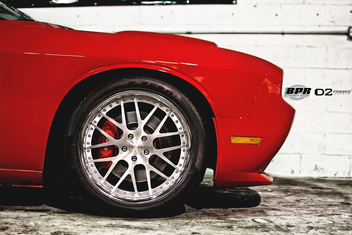 2013 Dodge Challenger SRT8 by Big Power Racing and D2Forged Wheels