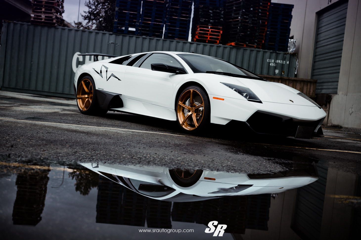 2012 Lamborghini Murcielago LP670-4 SV Monaco Gold by SR Auto Group