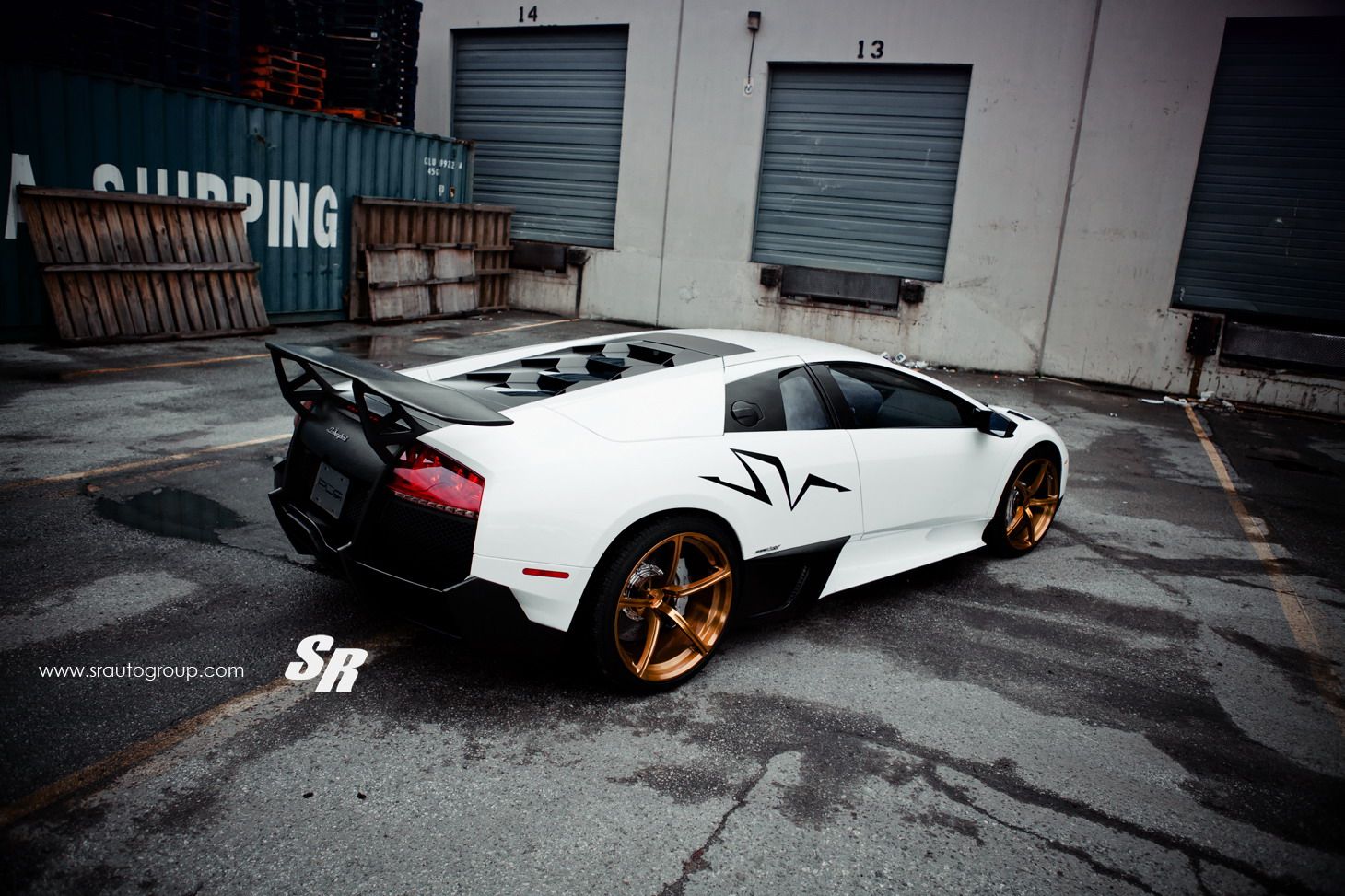 2012 Lamborghini Murcielago LP670-4 SV Monaco Gold by SR Auto Group