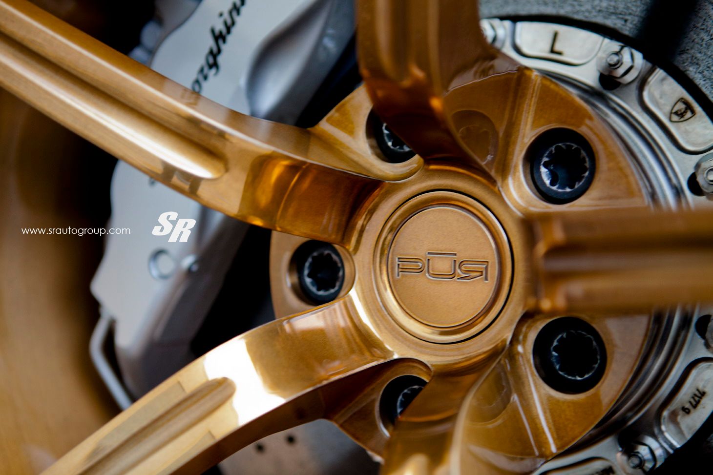 2012 Lamborghini Murcielago LP670-4 SV Monaco Gold by SR Auto Group