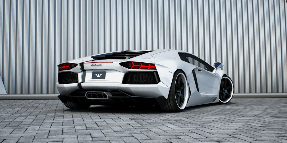 2012 Lamborghini Aventador LP700-4 Bianco by Wheelsandmore