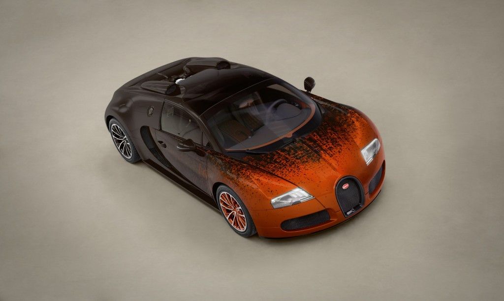 2012 Bugatti Veyron Grand Sport by Bernar Venet