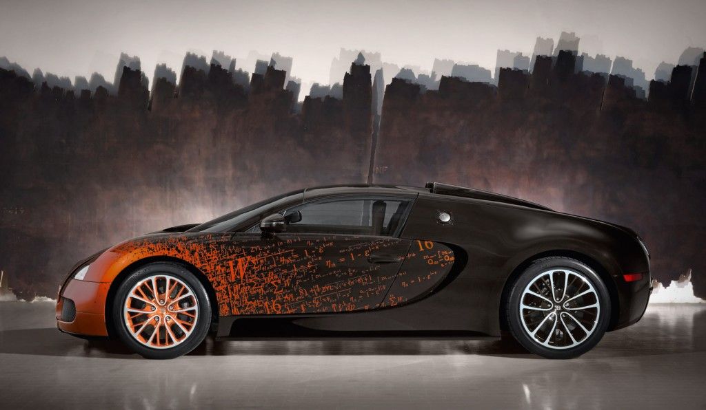 2012 Bugatti Veyron Grand Sport by Bernar Venet