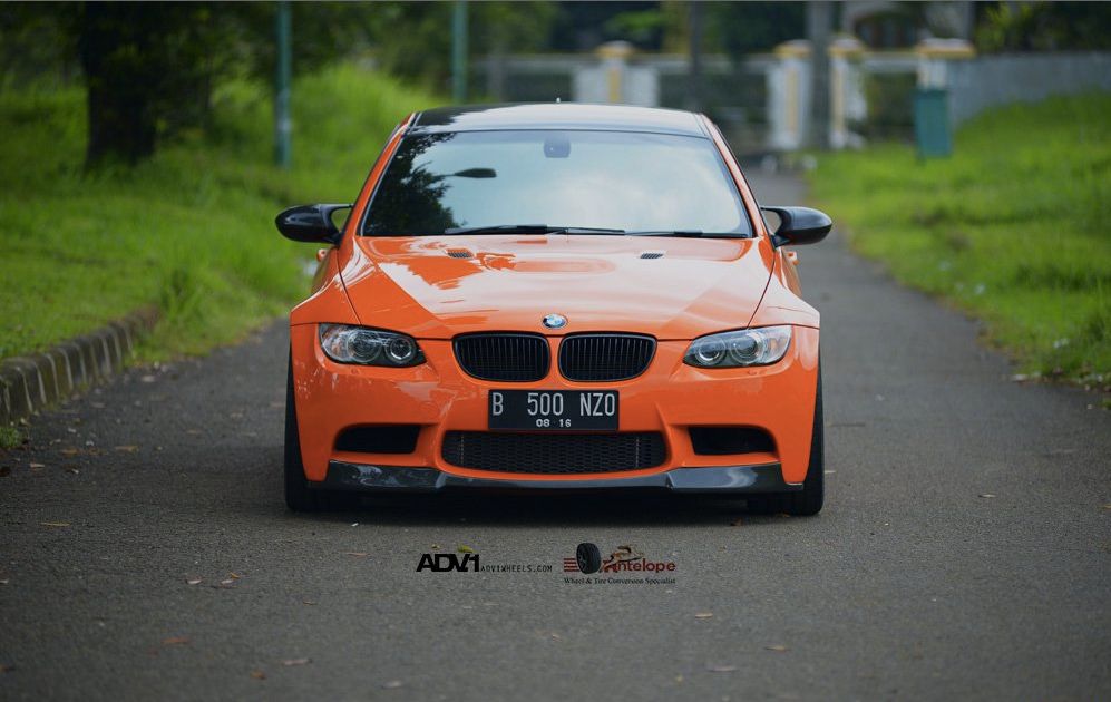 2013 BMW M3 Halloween Orange by Antelope Ban