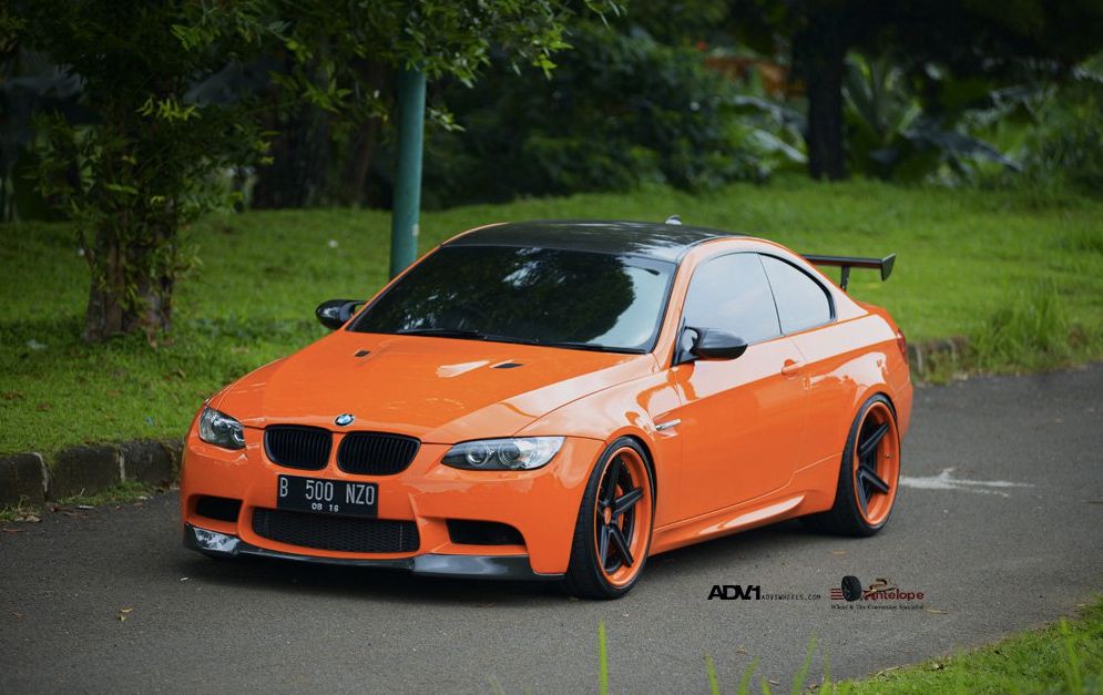 2013 BMW M3 Halloween Orange by Antelope Ban