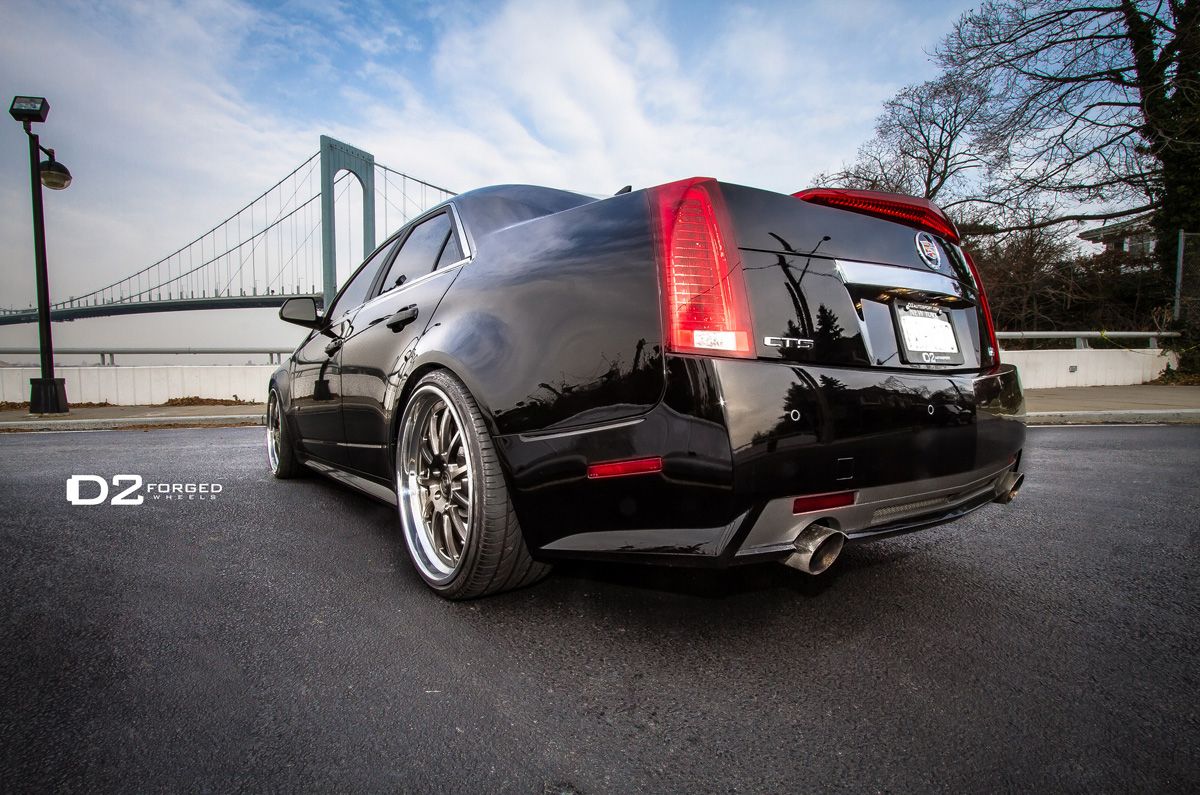 2012 Cadillac CTS-V with D2Forged wheels