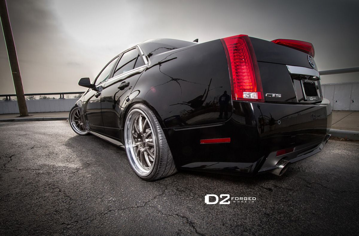 2012 Cadillac CTS-V with D2Forged wheels