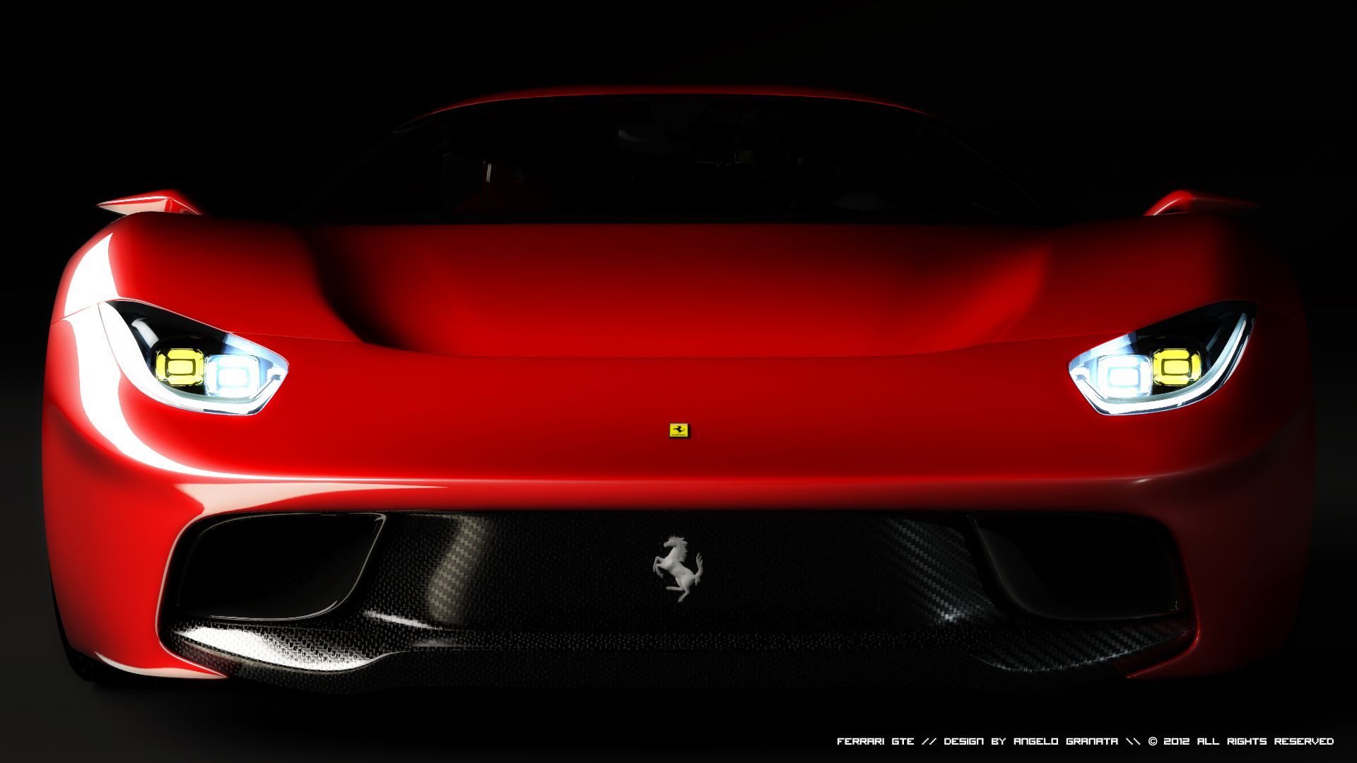 2014 Ferrari GTE Virtual Concept by Angelo Granata