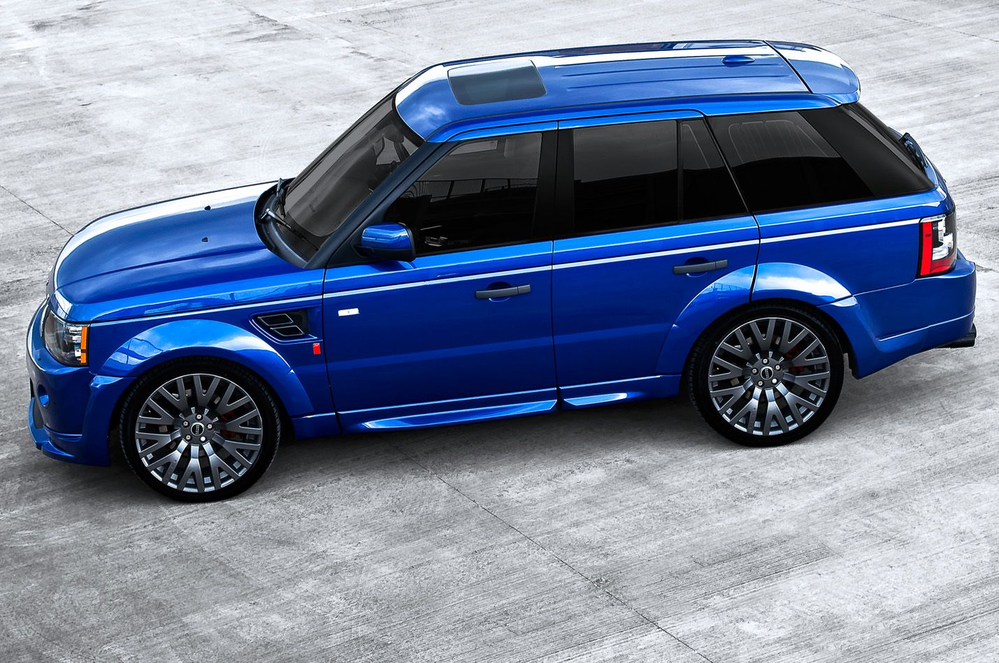 2012 Range Rover RS300 Cosworth Bali Blue by Kahn Design