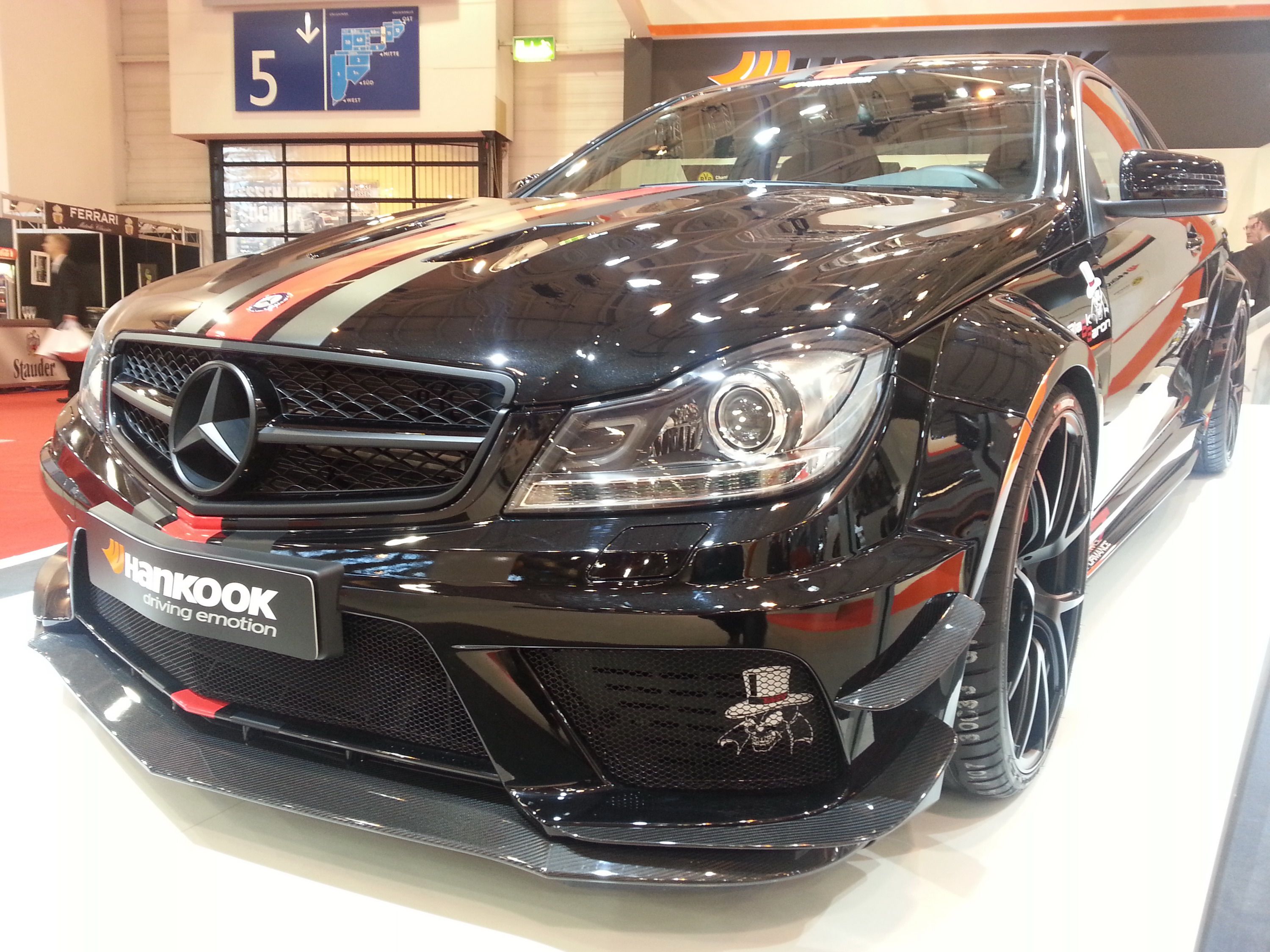 2013 Mercedes-Benz C63 AMG Black Baron by Tikt