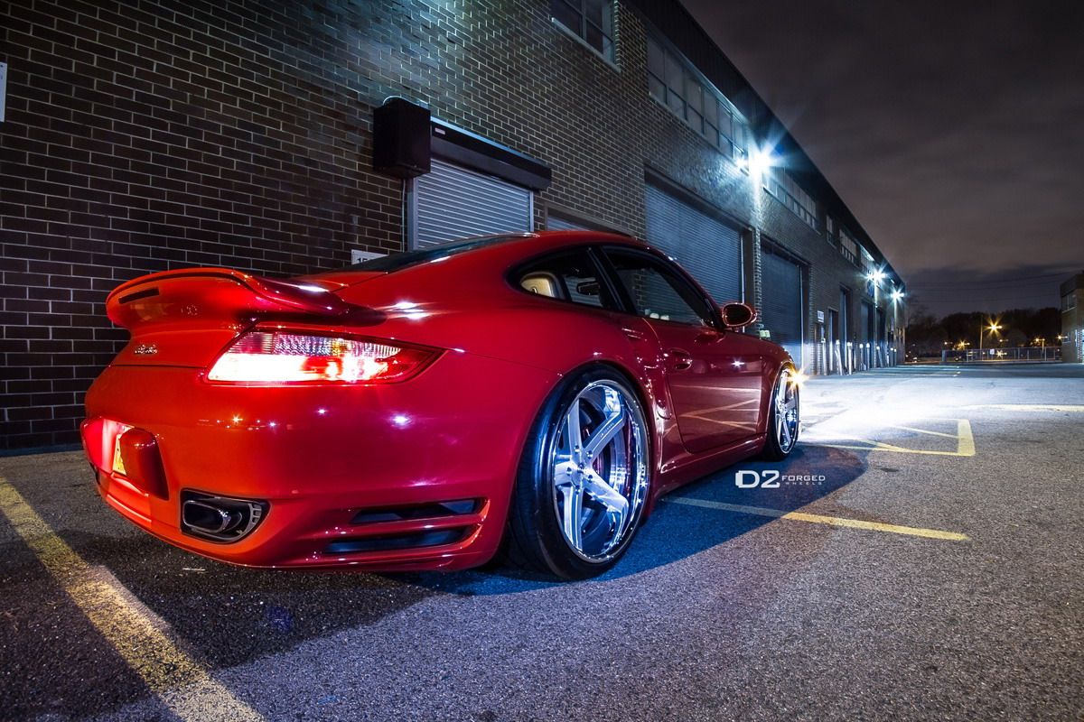 2012 Porsche 997 Turbo by D2Forged wheels 