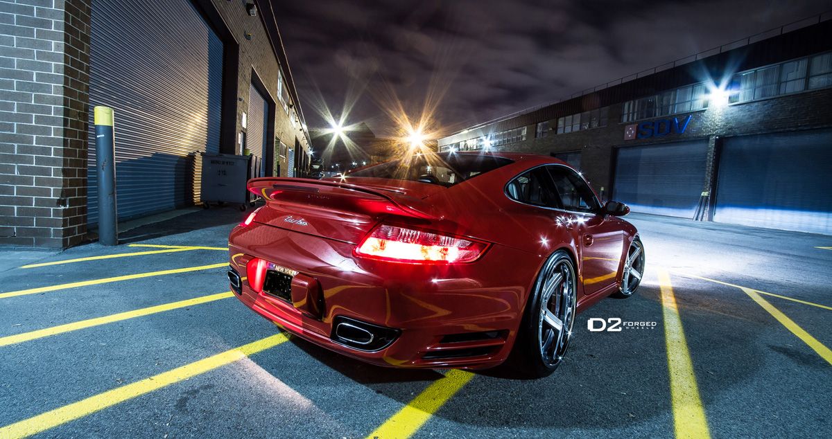 2012 Porsche 997 Turbo by D2Forged wheels 