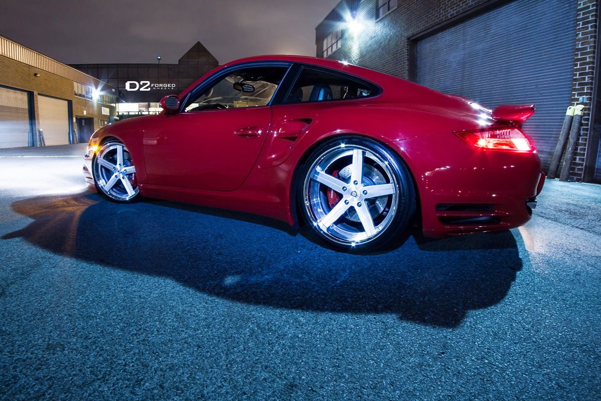 2012 Porsche 997 Turbo by D2Forged wheels 