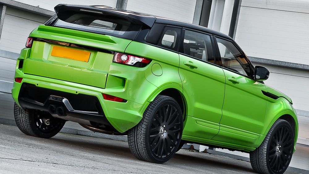 2012 Range Rover Evoque RS250 Green Pearl by Kahn Design