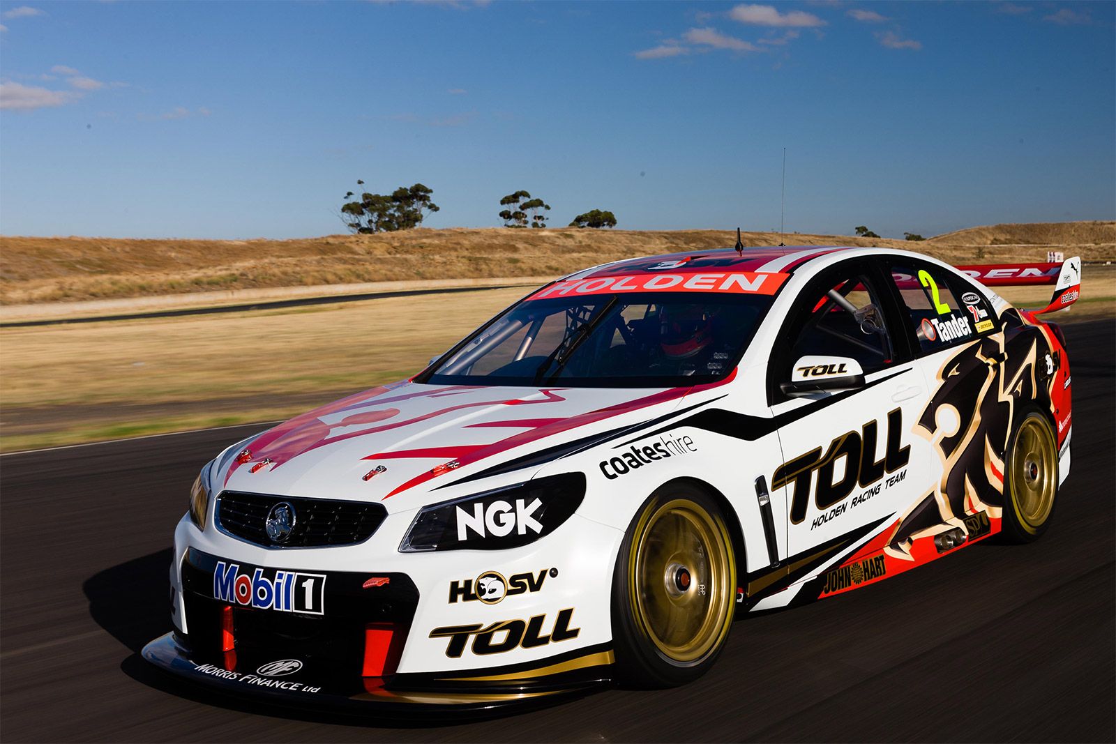 2013 Holden VF Commodore V8 Supercars Racecar by Holden Racing Team