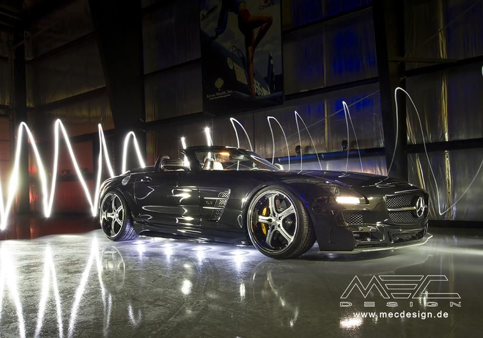 MEC Design Dresses up the Mercedes SLS AMG Roadster