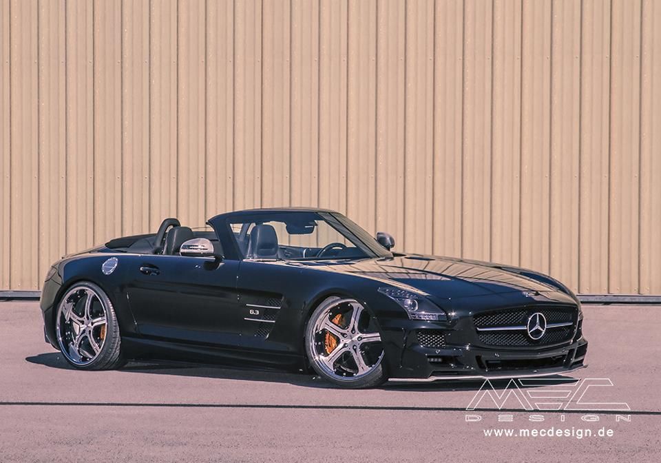 MEC Design Dresses up the Mercedes SLS AMG Roadster