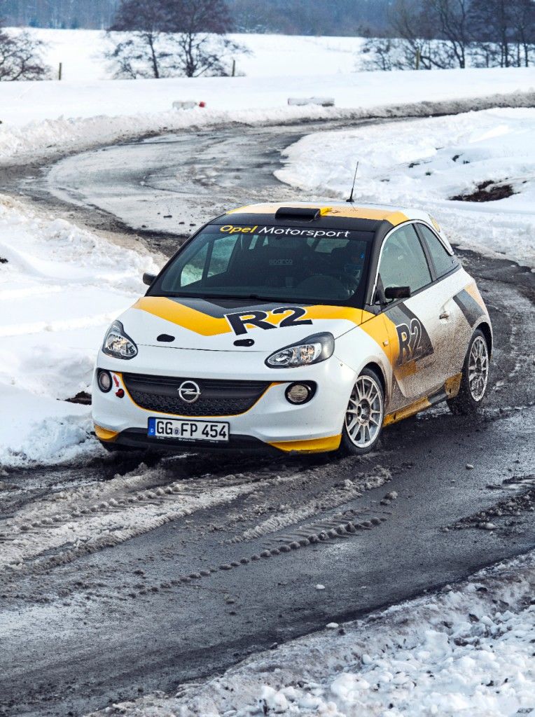 2013 Opel Adam Rallye R2 