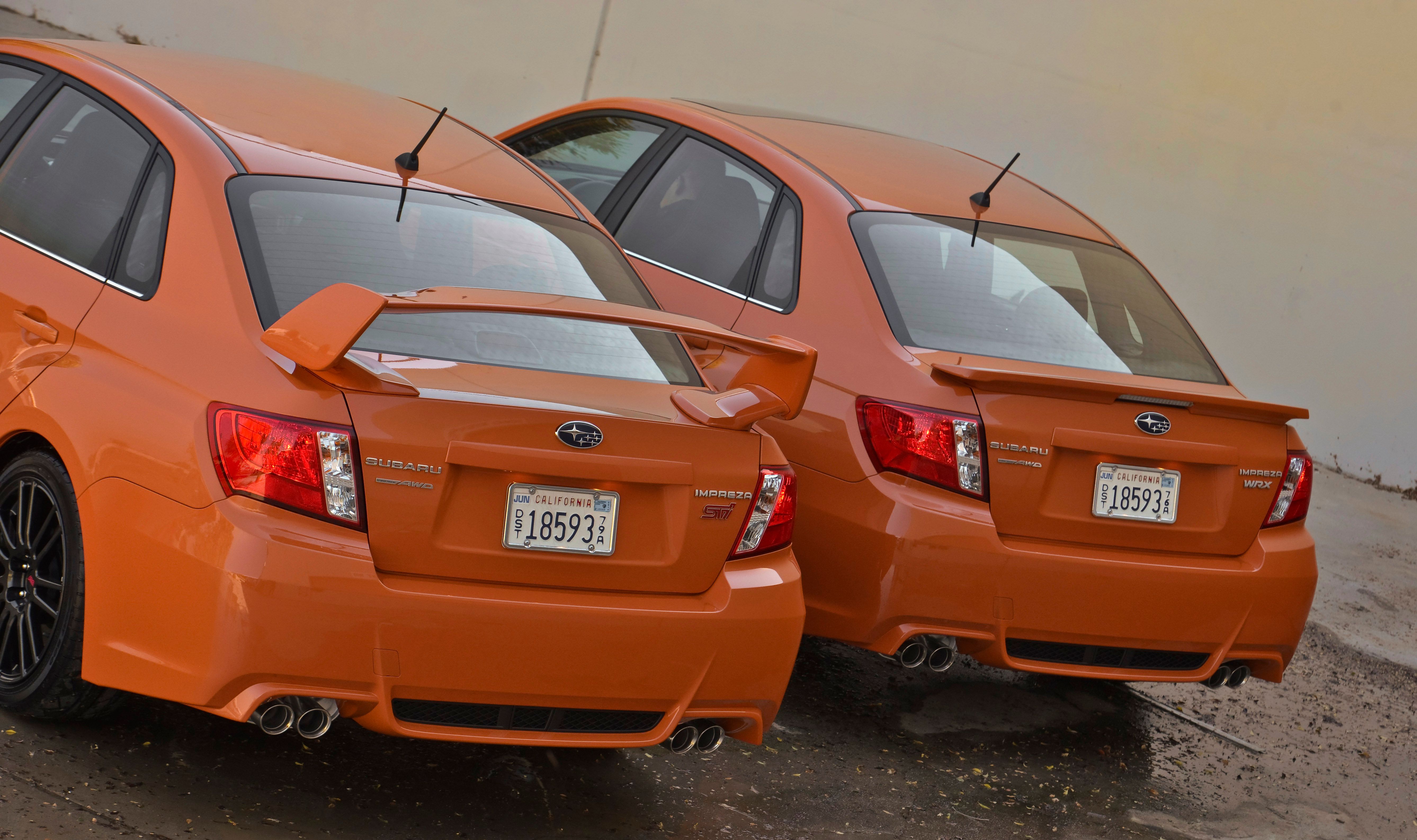 2013 Subaru WRX and WRX STI Special Edition