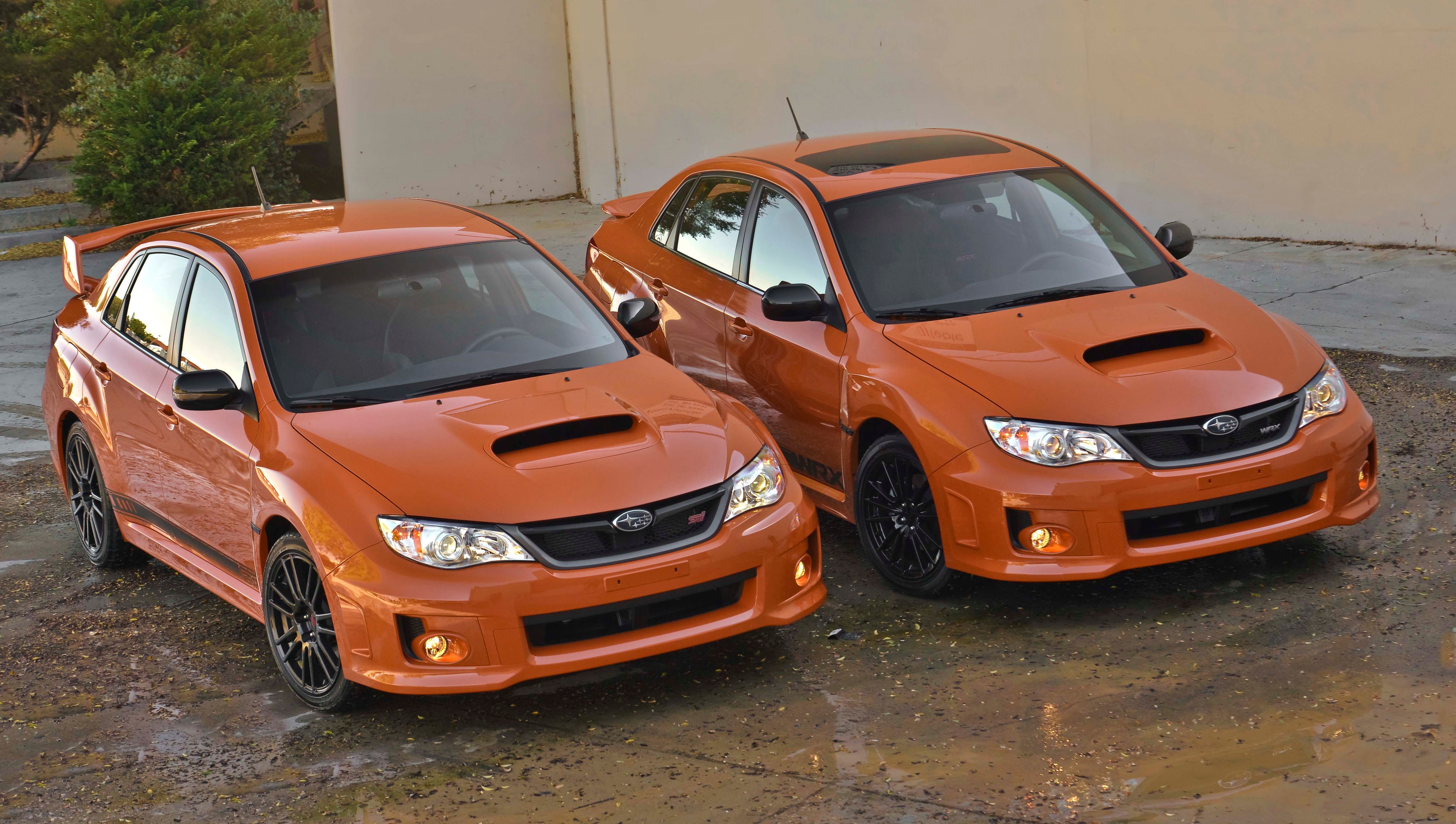 2013 Subaru WRX and WRX STI Special Edition