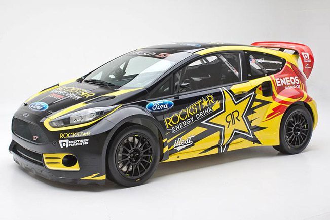 2014 Ford Fiesta ST Rockstar Energy Drink Race Car