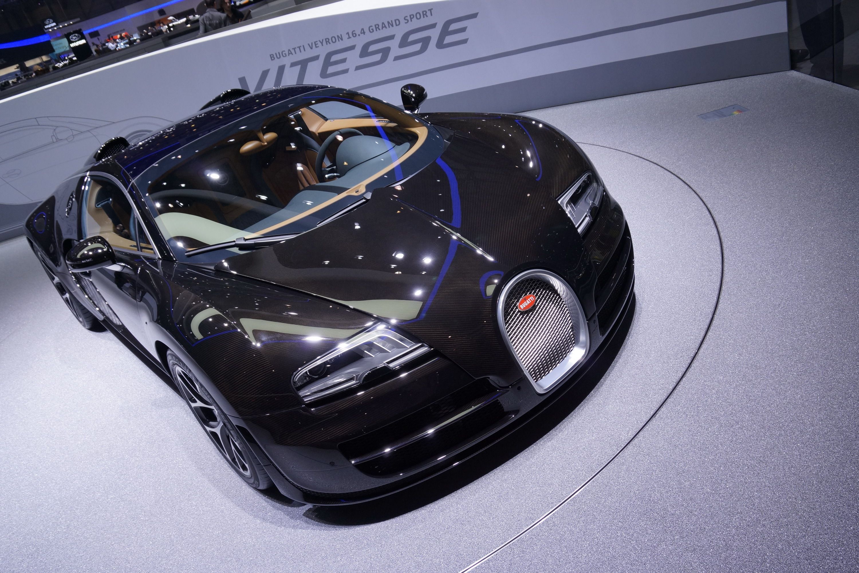 2013 Bugatti Veyron 16.4 Grand Sport Vitesse Black Carbon