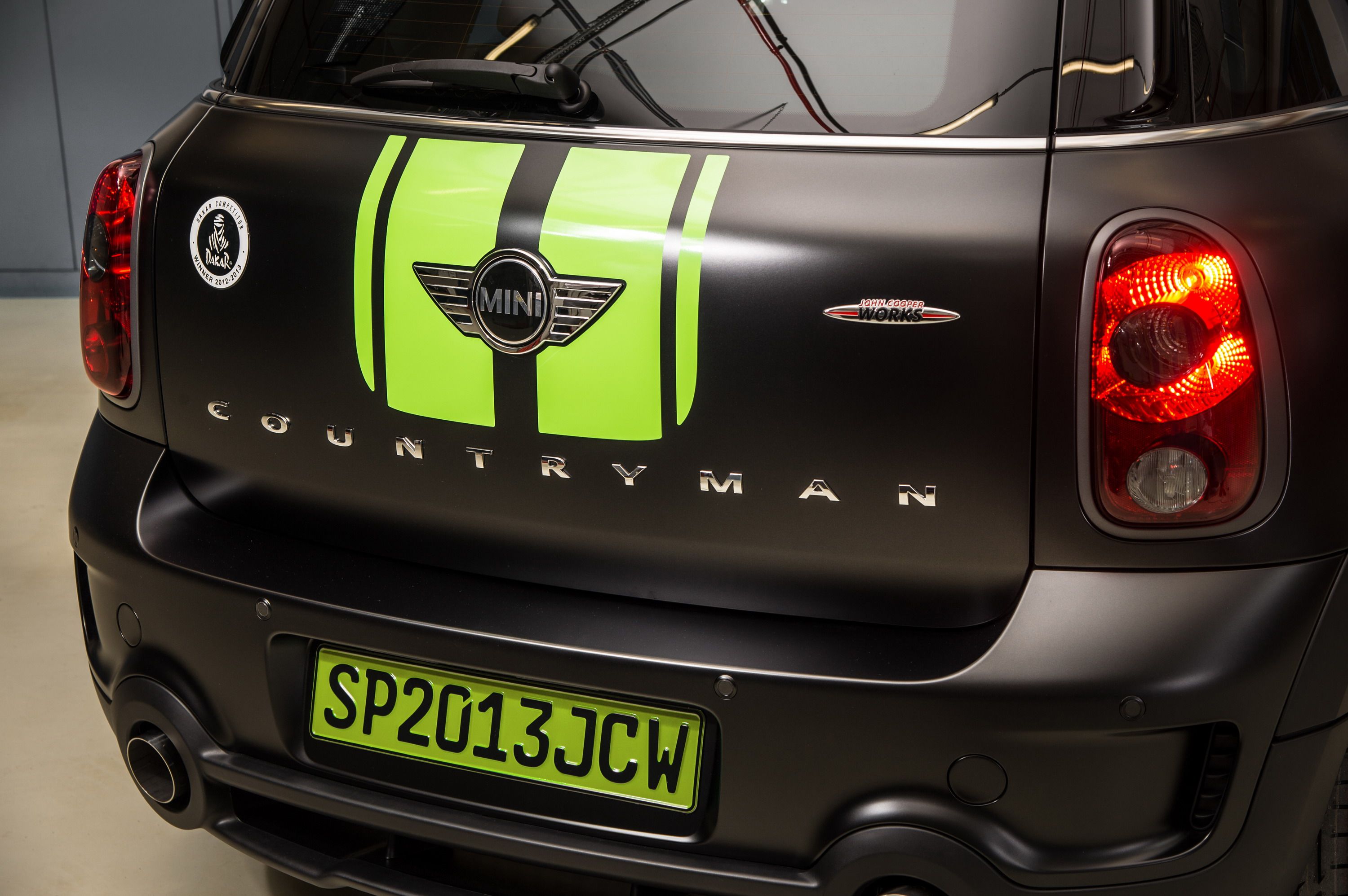 2013 Mini John Cooper Works Countryman ALL4 Dakar Winner 