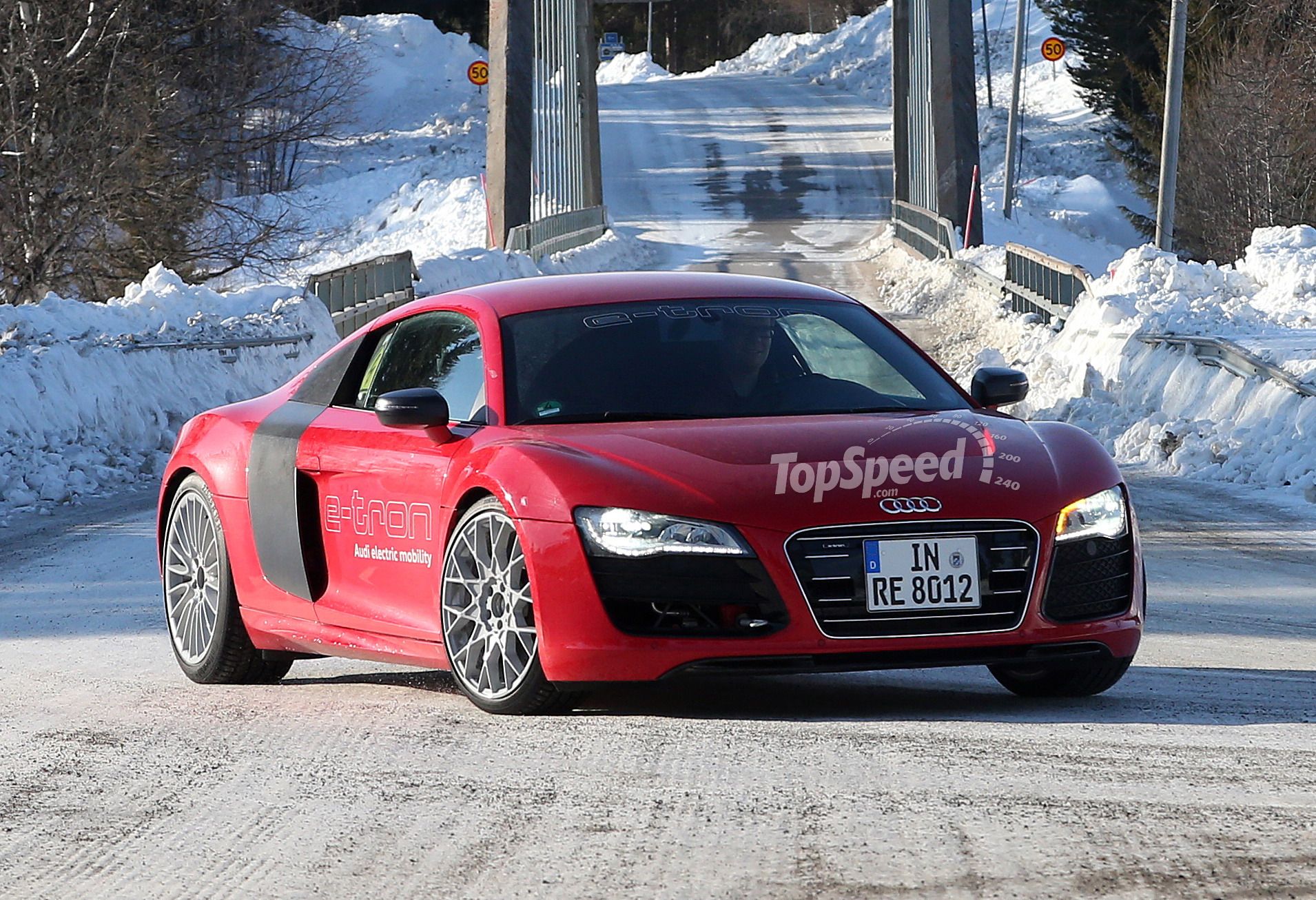 Audi r8 e tron Tony Stark