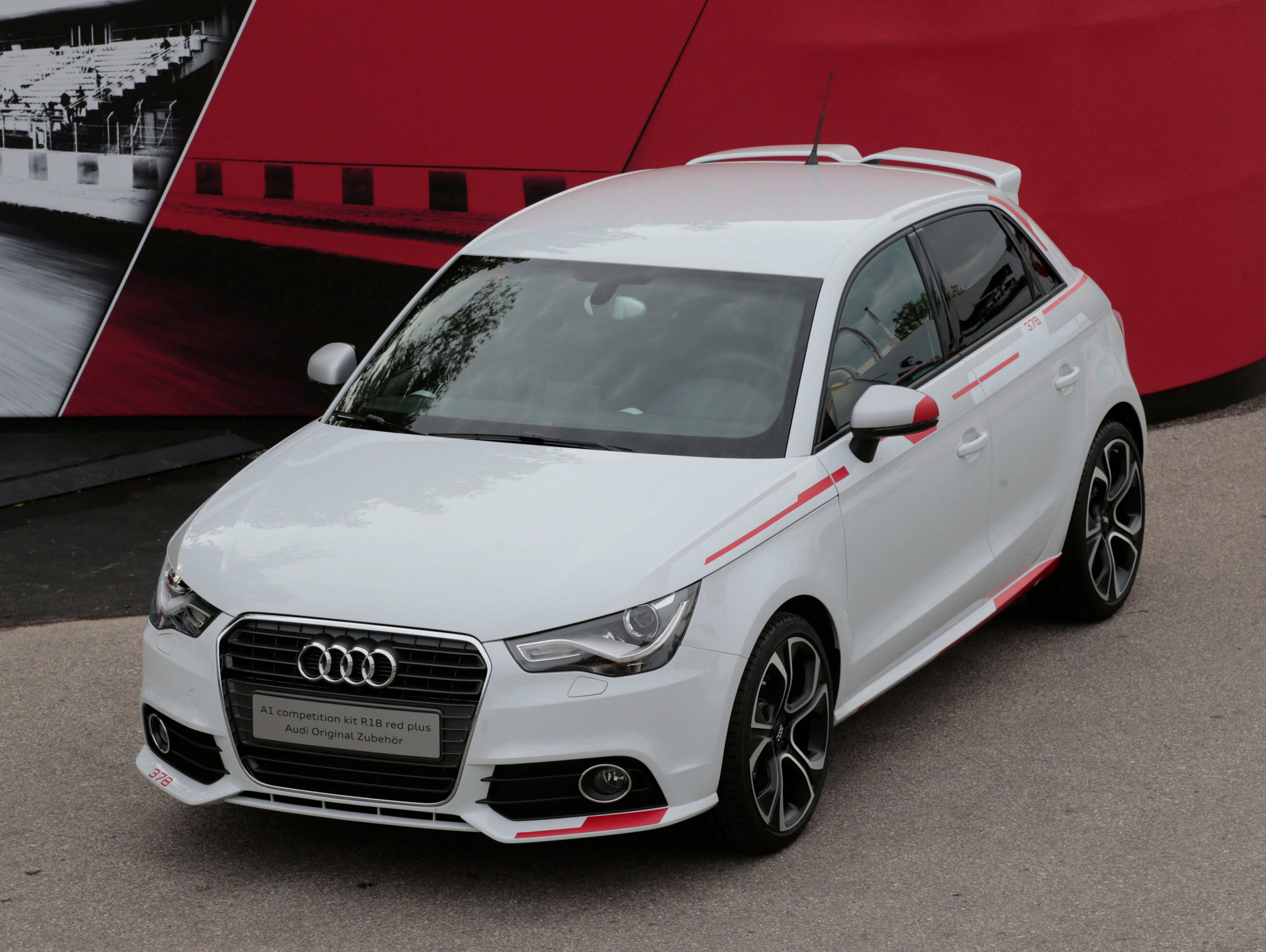 2013 Audi A1 Competition Kit R18 Red Plus