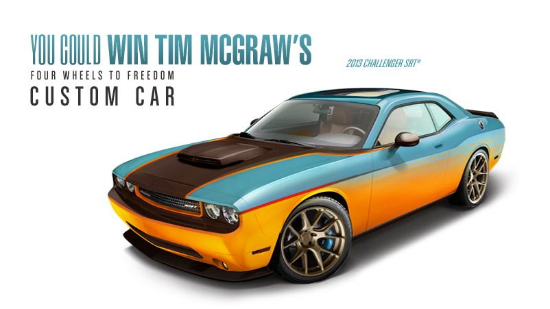 2013 Dodge Challenger SRT8 by Tim McGraw