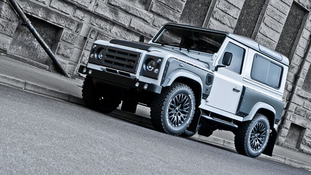 2013 Land Rover Defender Chelsea Wide Track Fuji White by Kahn Design
