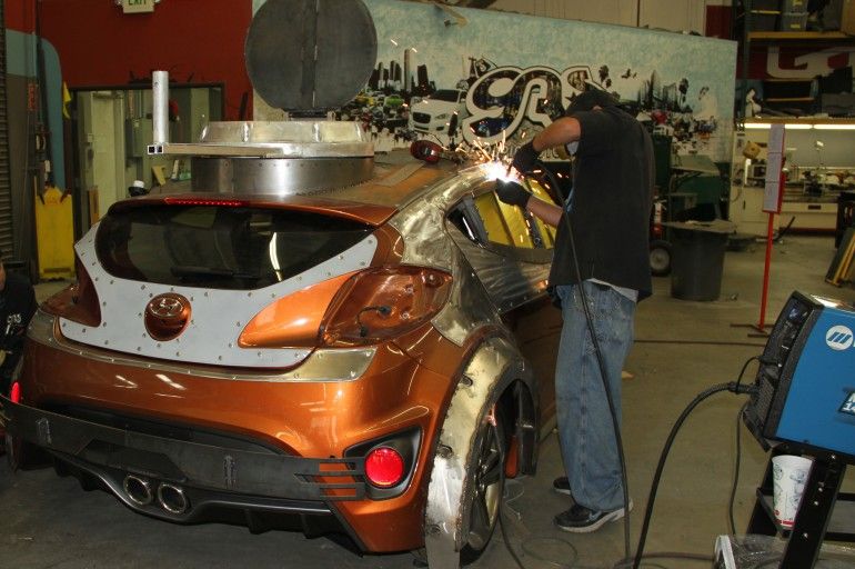 2013 Hyundai Veloster Zombie Survival Machine by Galpin Auto Sports