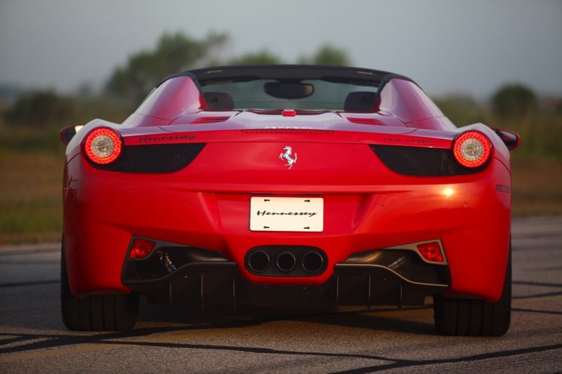 2013 Ferrari 458 Spider HPE700 by Hennessey Performance