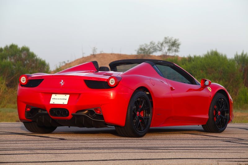 2013 Ferrari 458 Spider HPE700 by Hennessey Performance