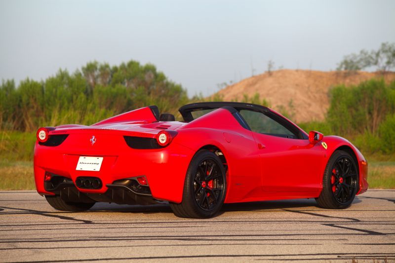 2013 Ferrari 458 Spider HPE700 by Hennessey Performance