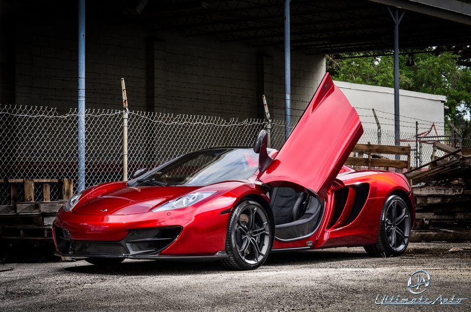 2013 McLaren MP4-12C Volcano Red by Ultimate Auto