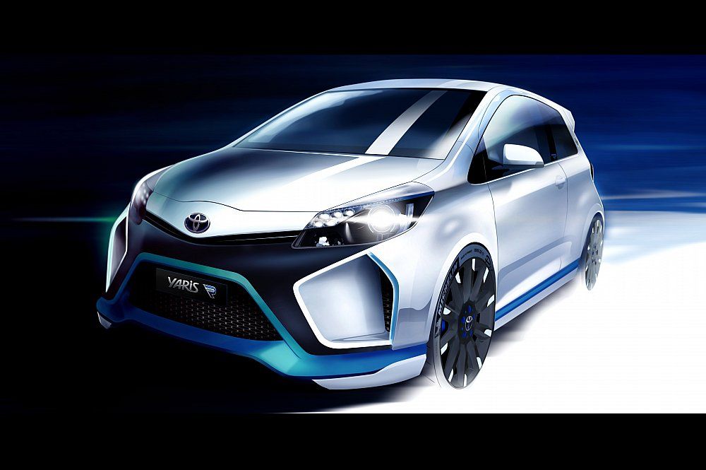 2013 Toyota Yaris Hybrid-R Concept