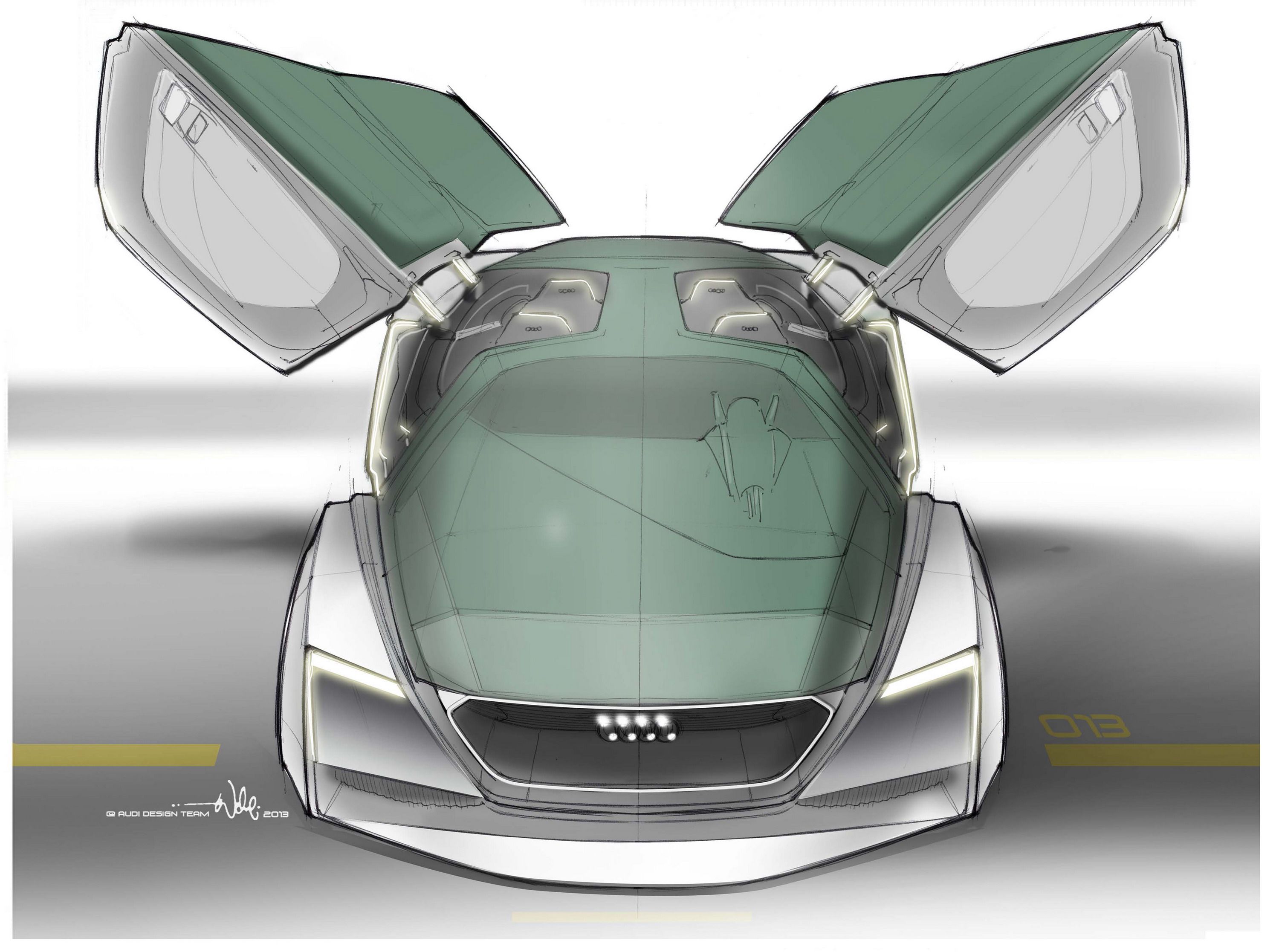 2013 Audi Virtual Vision