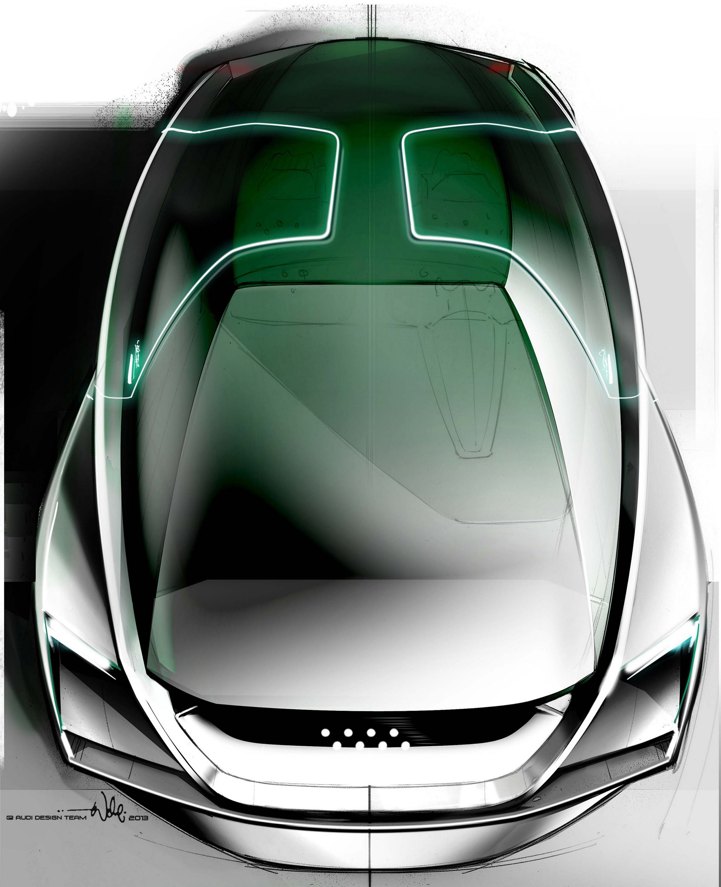 2013 Audi Virtual Vision