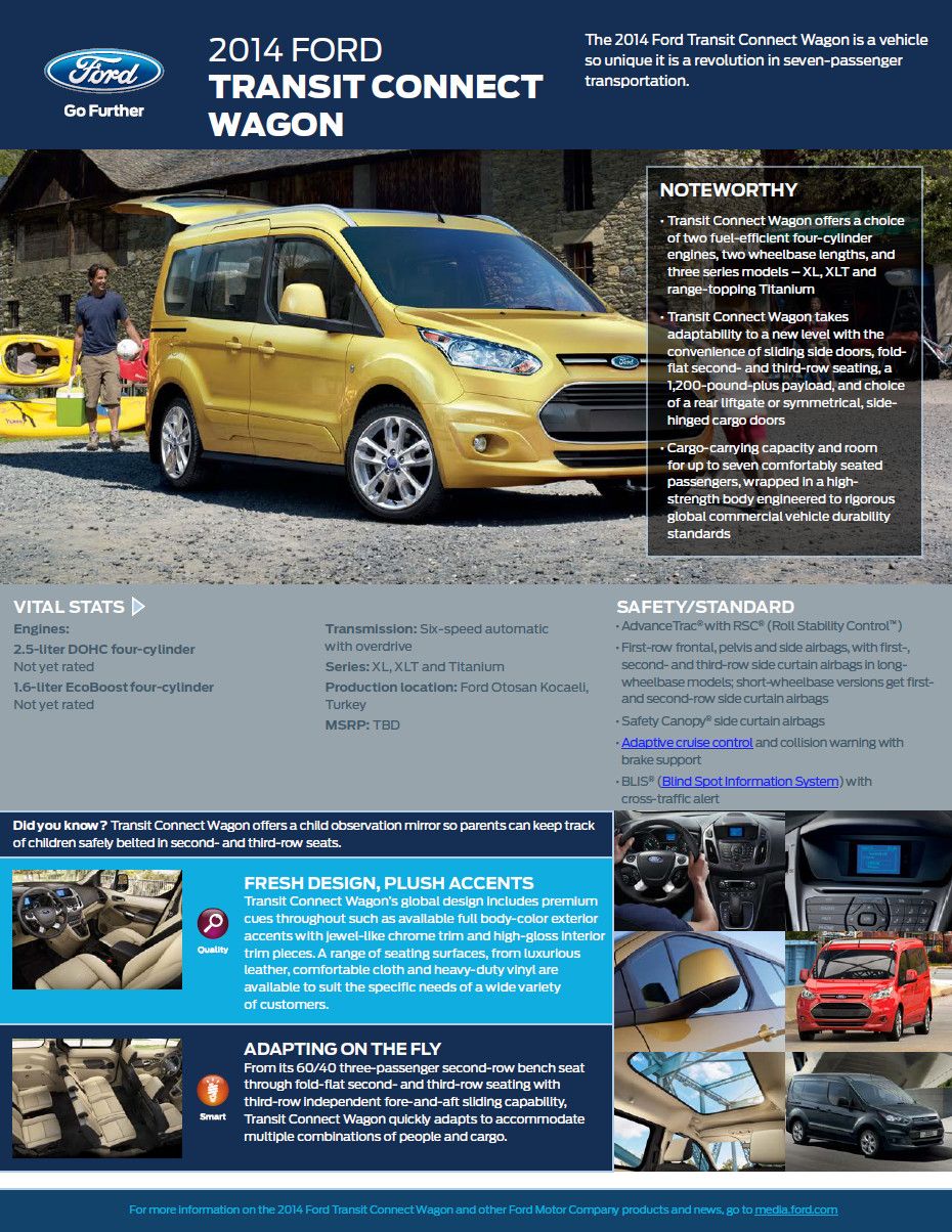 2014 Ford Transit Connect Wagon