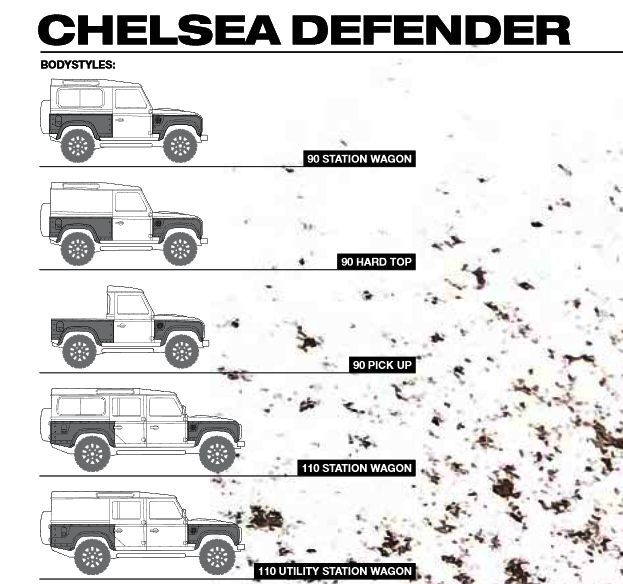 2013 Land Rover Defender 90 - Chelsea Wide Track By Kahn Design