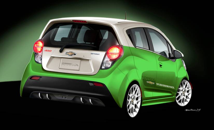 Chevrolet Spark EV Tech Performance Concept