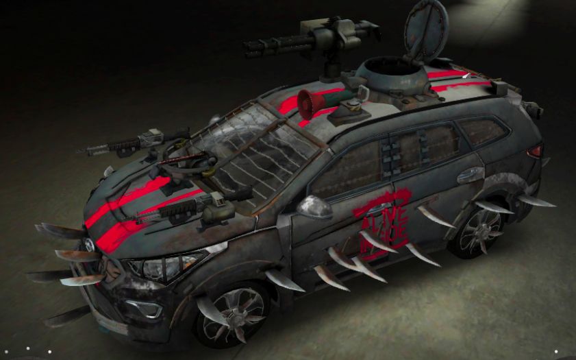 2013 Hyundai Santa Fe Zombie Survival Machine