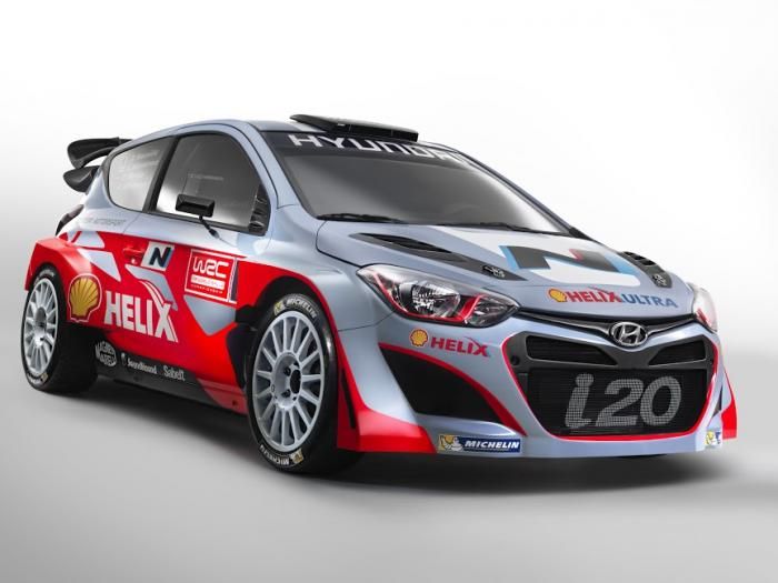 2014  Hyundai i20 WRC by Hyundai Shell World Rally Team