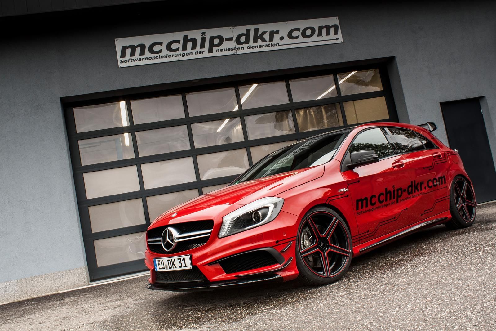 2014 Mercedes-Benz A45 AMG by mcchip-dkr