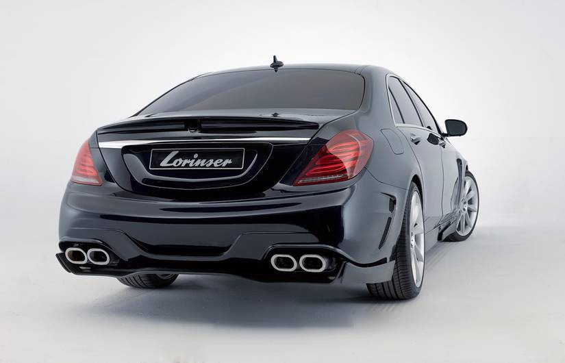 Custom Modified Rear S Class 2014 Mercedes S-Class by Lorinser
