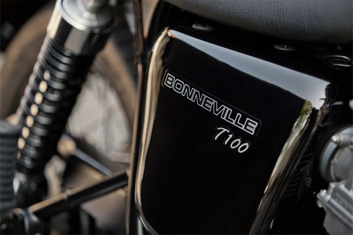 2014 Triumph Bonneville T100 Black