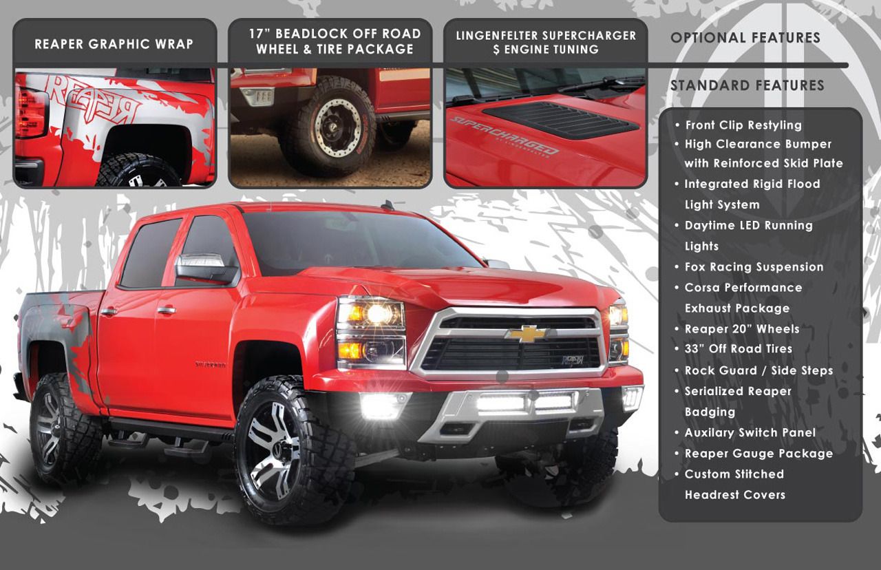 2014 Chevrolet Silverado Reaper by Southern Comfort Automotive and Lingenfelter